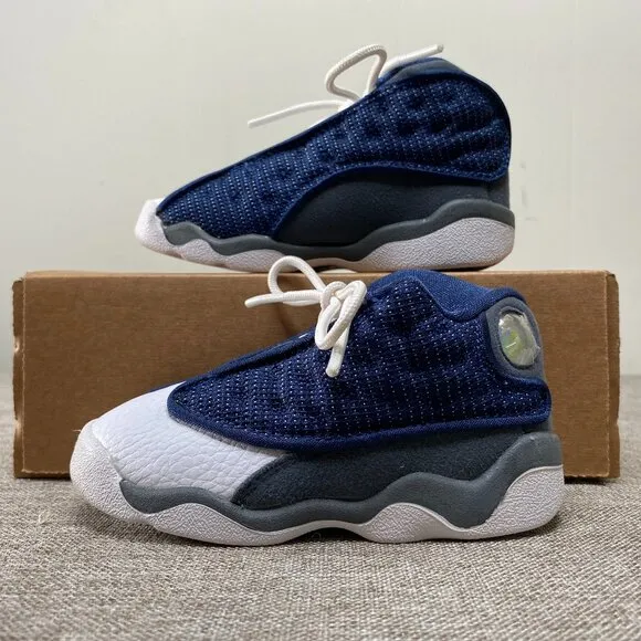 Nike Jordan 13 Retro (TD) 7C Navy Flint-Grey University Blue 414581-404