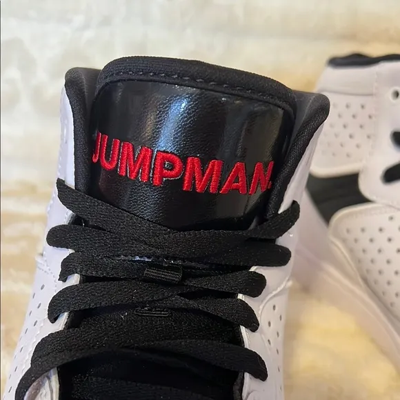 Nike Jordan Access White and Black Sneakers Size 9.5