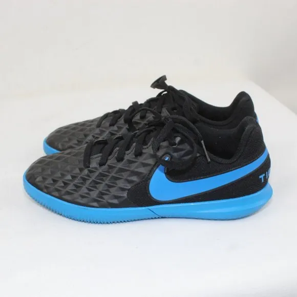 Nike Juniors Black Tiempo Legend Shoes Size 3Y