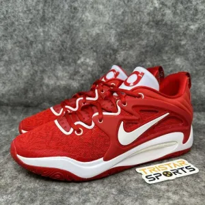 Nike KD 15 Basketball Shoes Mens 11.5 University Red White TB Promo DX6648-602