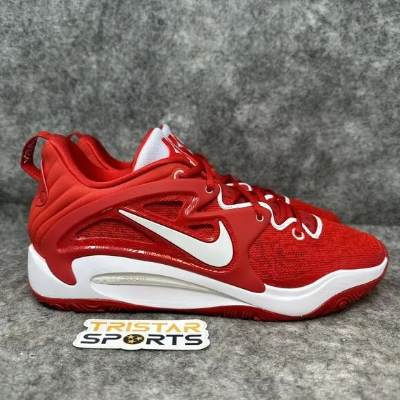 Nike KD 15 Basketball Shoes Mens 11.5 University Red White TB Promo DX6648-602