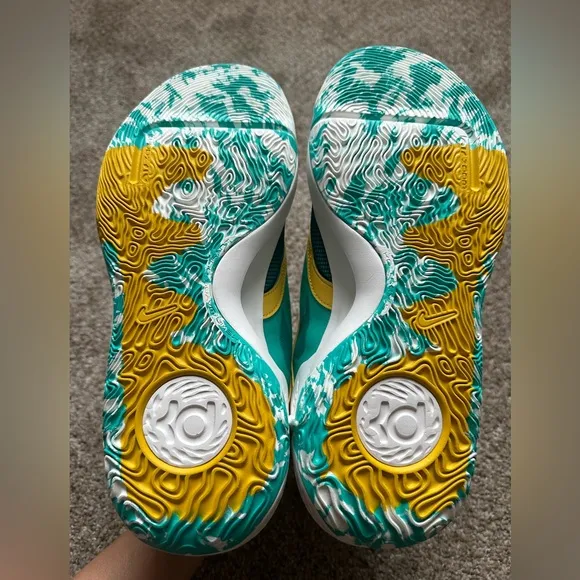 Nike KD Trey 5X ‘Clear Jade Sulphur’ Shoes