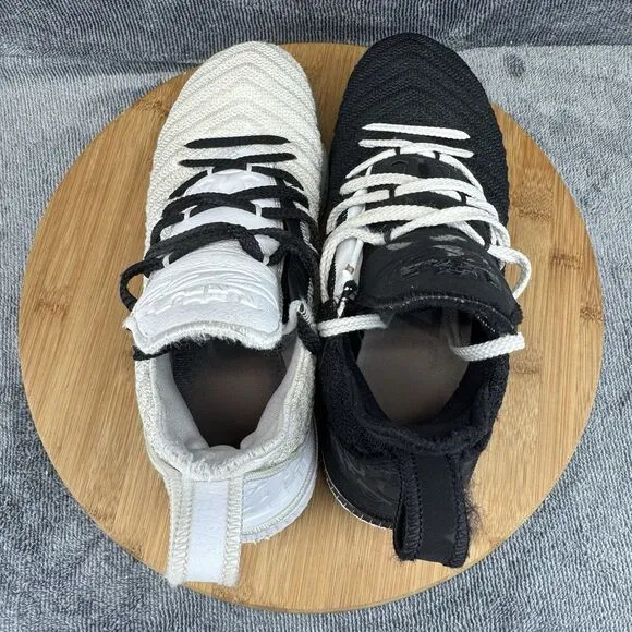 Nike LeBron 16 Equality Shoes Boys Size 6Y White Black Basketball Sneakers