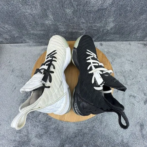 Nike LeBron 16 Equality Shoes Boys Size 6Y White Black Basketball Sneakers