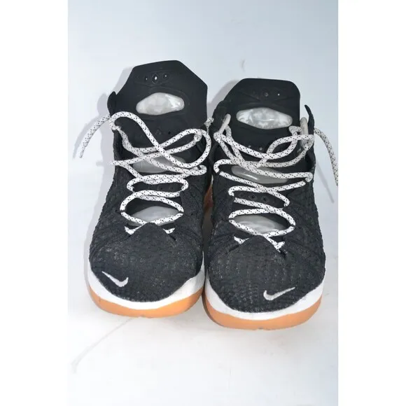 Nike LeBron 18 CQ9283-007 Men's US 12 Basketball Shoes Black Gum Fashion Sneaker