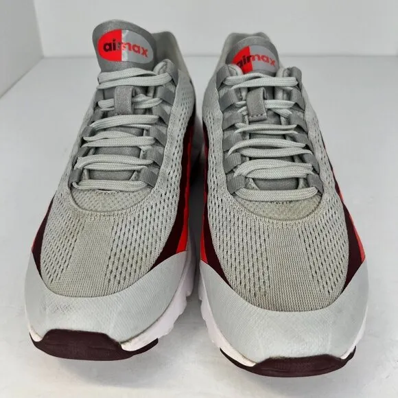 Nike Mens 749212-003 Air Max 95 Essential Pure Platinum Size 8.5 Trainers Shoes
