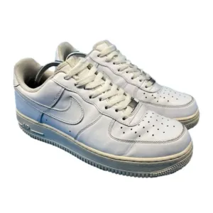 Nike Mens Air Force 1 &quot;Low&quot; 07 Triple White Sneaker Size 10