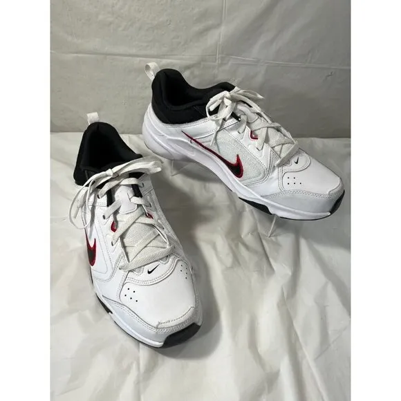Nike Men's Defy All Day White Black University Red Shoes DJ1196-101 Size 13 new