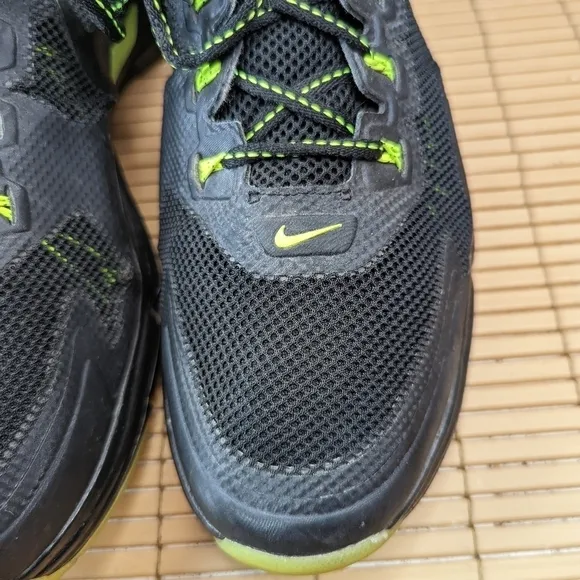Nike Mens  Rare Lunartr1  577450-007 Black Mesh Trail Running Shoes Sneakers Siz