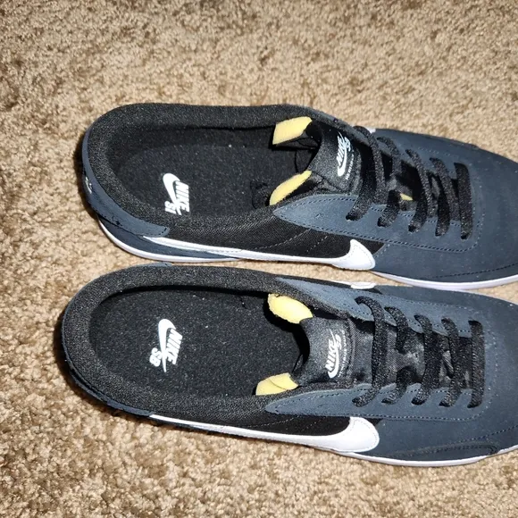 Nike Men's SB Heritage Vulc Shoes Black White Size 11 New