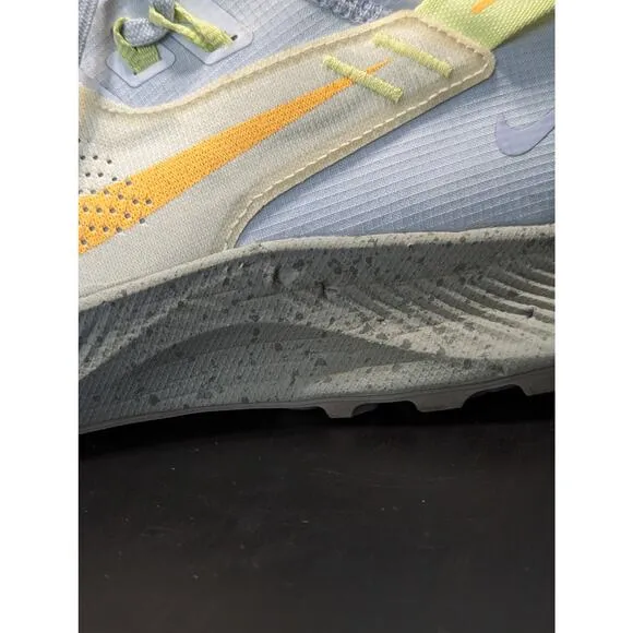 Nike Pegasus Trail 2 Running Shoes Pure Platinum Orange CK43099-001 Womens 9