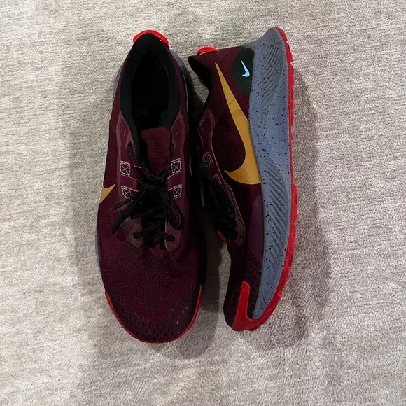 Nike Pegasus Trail 3 Men’s Dark Beetroot Running Shoes - Size 14 - DA8697-600