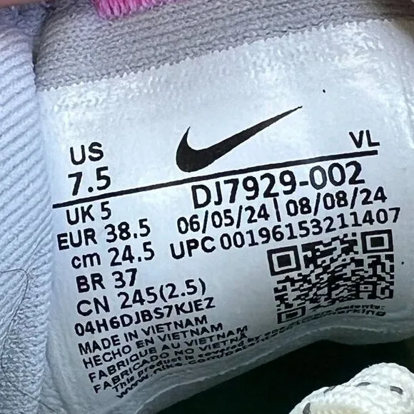 Nike Pegasus Trail 4 Gore-Tex GTX Waterproof Trail Running shoes Womens 7.5 Blue