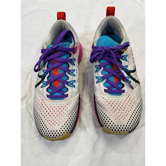 Nike Pegasus Trail 4 Women's Trail Running Shoes, Size 6, White/Pink