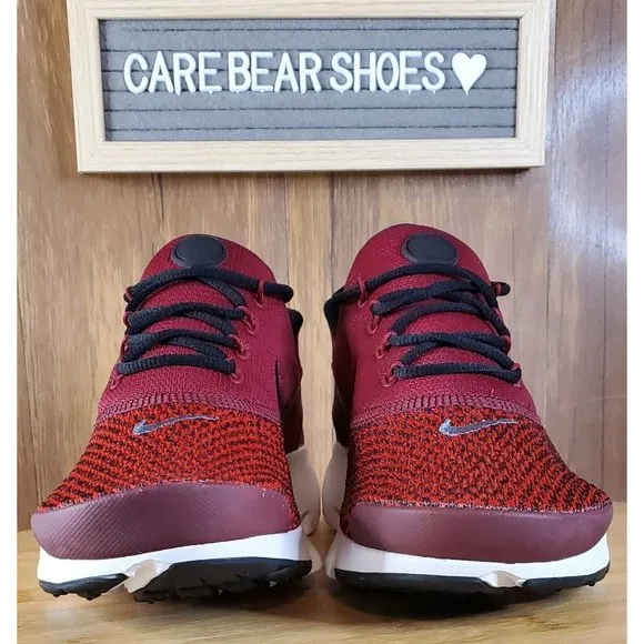 NIKE PRESTO FLY SE GS Red/Black Trainers 7Y WMNS 8.5 AA3060 602 NEW