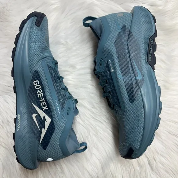 Nike React Pegasus Trail 5 Gore-Tex Mens Running Shoes Blue FQ0908-005 NEW Multi