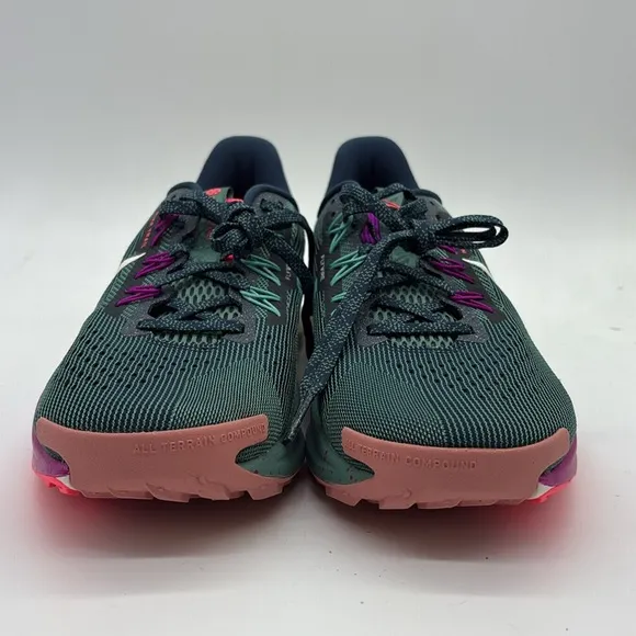 Nike ReactX Pegasus Trail 5 Green/Purple DV3864-401 NWOB