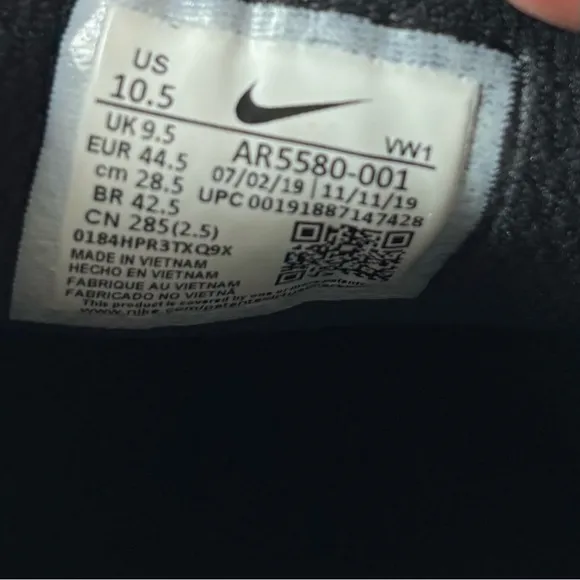 Nike Roshe G Tour Black Golf Shoes Men’s Sz 10.5 (AR5580-001)
