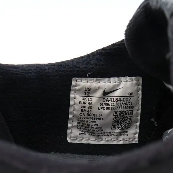 Nike SB Shane O'Neill Men's Size 12 US Black/Gray Premium Skate Shoes DA4184-002