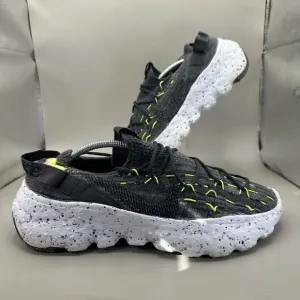 Nike Space Hippie 04 Running Shoes CZ6398 010 Dark Smoke Grey/Volt Men's Size 12