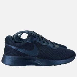 Nike Tanjun Womens Size 10 Shoes Sneakers Triple Black DJ6257-002