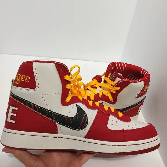 Nike Terminator High &quot;Tuskegee Institute&quot; sneakers, NWT, Size 11.5| EUR‎ 45.5