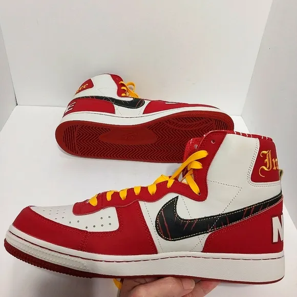 Nike Terminator High &quot;Tuskegee Institute&quot; sneakers, NWT, Size 11.5| EUR‎ 45.5