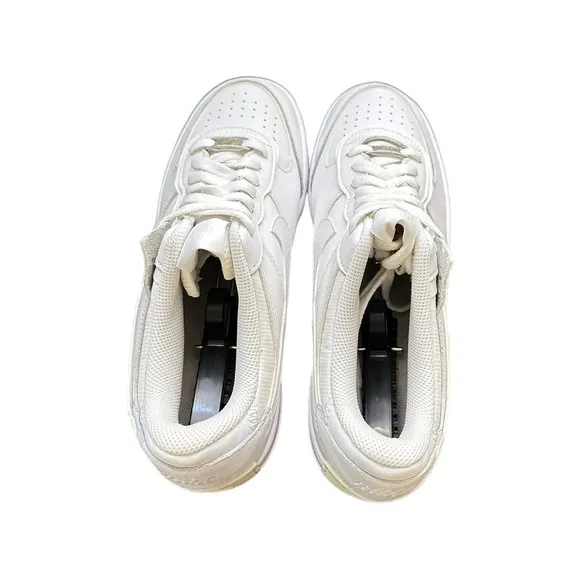 Nike Women White Stone Ivory Air Force 1 Shadow Sneaker Shoes Size 11.5