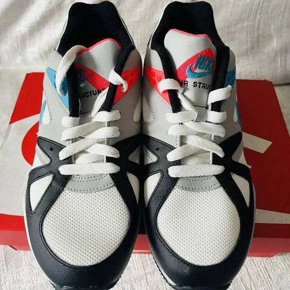 Nike Womens Girls Air Structure Running Shoes Sneakers Girls 4.5 Womens 6 NEW