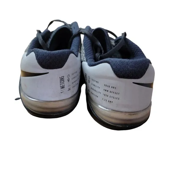 Nike Women’s Metcon 5 X CD4951-001 Gray Running Shoes Sneakers Size 9.5