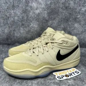 Nike Zoom GT Hustle 2 TB Basketball Shoes Mens Sz 9.5 Gold Black DX9190-700