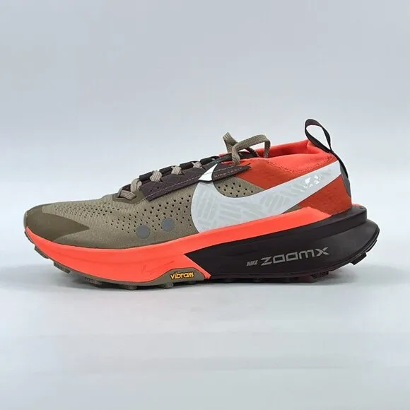 Nike ZoomX Zegama Trail 2 'Khaki Hyper Crimson' HQ3768-200 Running size 10