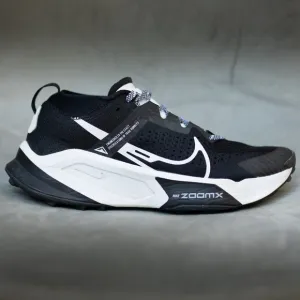 Nike Zoomx Zegama Trail Running Shoes DH0623 001 Black/White Mens Size 8