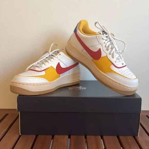 Nike Air Force 1 Shadow Summit White Neptune Green US Women 7.5/UK 5(CI0919-118)