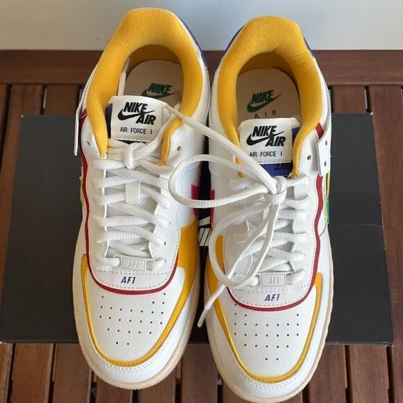 Nike Air Force 1 Shadow Summit White Neptune Green US Women 9/UK 6.5(CI0919-118)