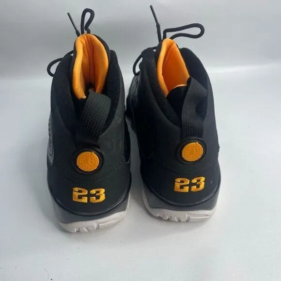 Nike Air Jordan‎ Retro IX 9 Black Citrus 302370-004 Size 14