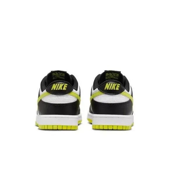 Nike Dunk Low DV0833-110 Sneakers Men's 8.5 White Leather Lifestyle Shoes TF3079
