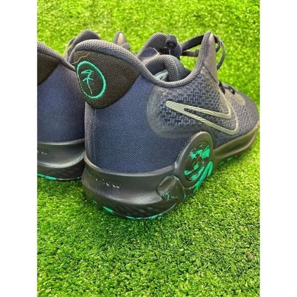 Nike KD Trey 5 IX Mid Basketball Shoes Blue Black Sneakers CW3400-400 Mens Sz 17