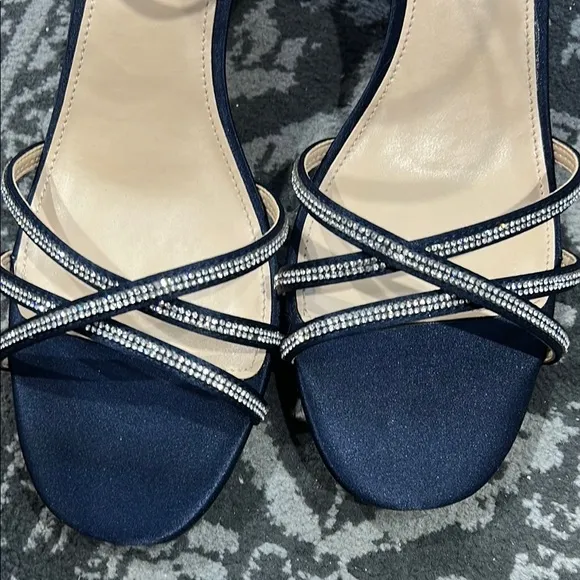 Nina Bobby New Navy Sandal Women's 11 New Unworn
