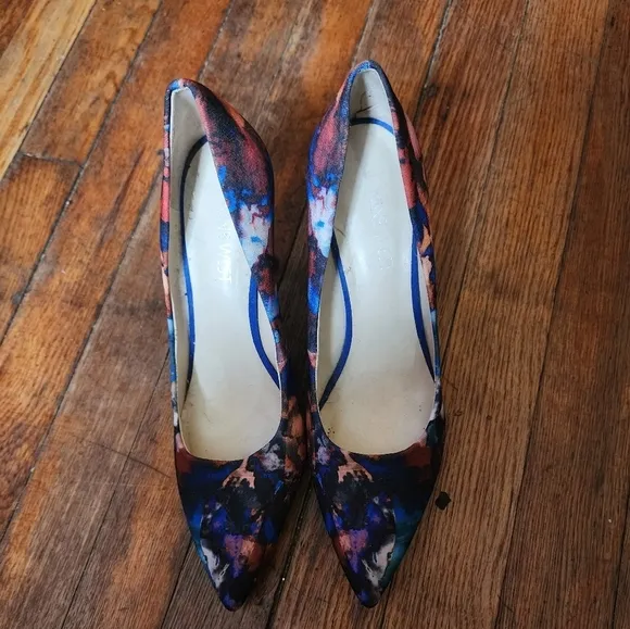 NINE WEST Elegant Multicolor Stiletto Heels