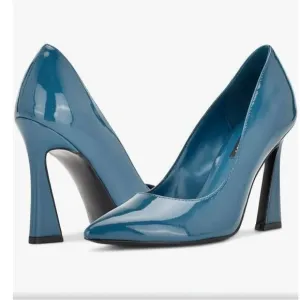👠Nine West Trendz 3 heels in gorgeous teal!