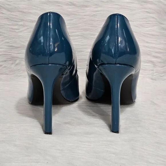 👠Nine West Trendz 3 heels in gorgeous teal!