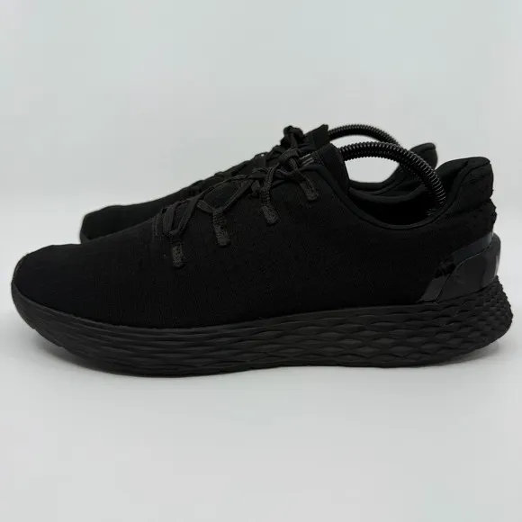 Nobull Ripstop Runner Running Shoes Mens 9.5 9 1/2 Black Gray Grey Trainers Low