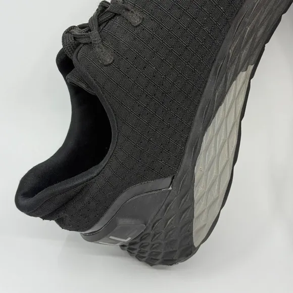 Nobull Ripstop Runner Running Shoes Mens 9.5 9 1/2 Black Gray Grey Trainers Low