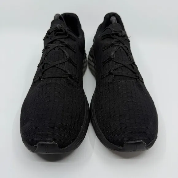 Nobull Ripstop Runner Running Shoes Mens 9.5 9 1/2 Black Gray Grey Trainers Low
