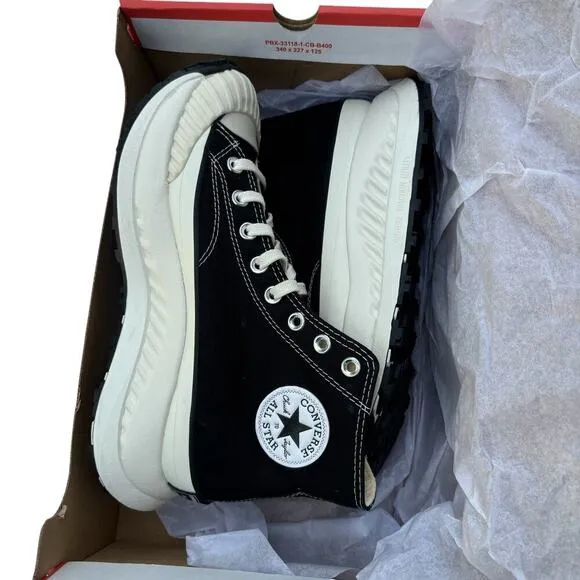NWB Converse Platform Chuck 70 All Terrain CX Hi Black Shoe Sneakers Mens Size 8