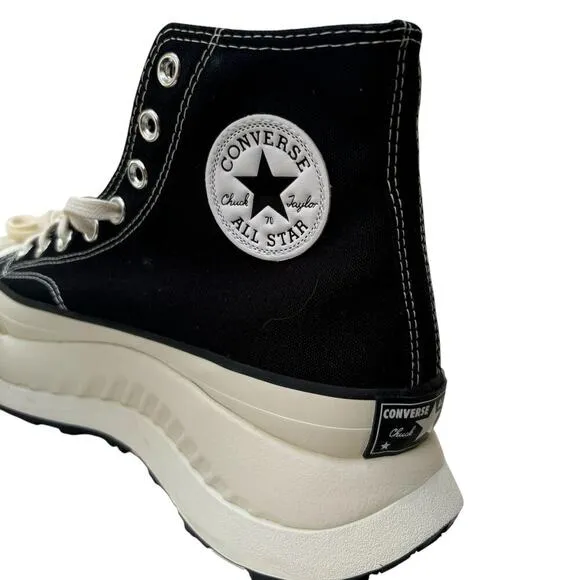 NWB Converse Platform Chuck 70 All Terrain CX Hi Black Shoe Sneakers Mens Size 8