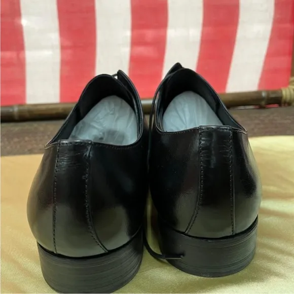 NWB Encore Fiesso BLACK Snake Leather Shoes FI3105