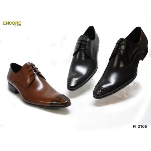 NWB Encore Fiesso BLACK Snake Leather Shoes FI3105