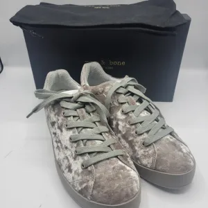 NWB Rag and Bone dove velvet shoes size 9